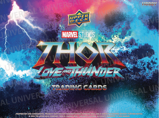 West's Sports Cards (WSC) Marvel Studios: THOR Love and Thunder Hobby Box - Upper Deck 2024