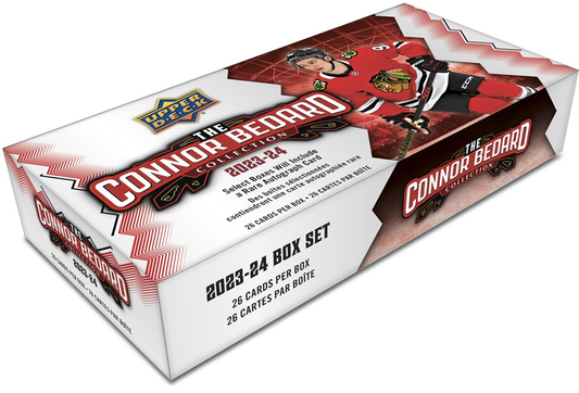 West's Sports Cards (WSC) 2023-24 Upper Deck CONNOR BEDARD COLLECTION BOX SET