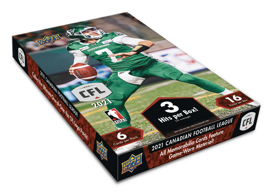 SALE! | 2021 Upper Deck CFL Football Hobby Box