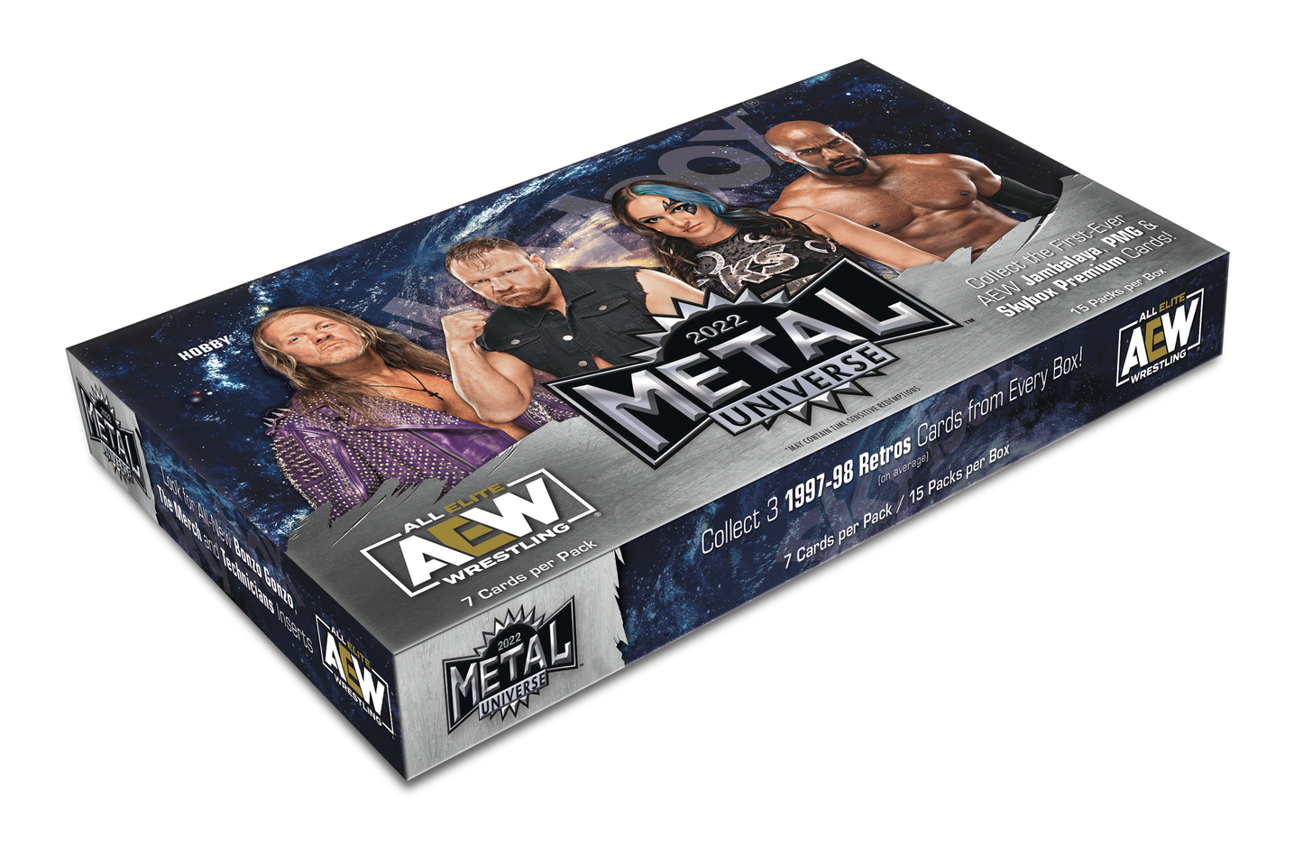 2022 Upper Deck AEW Skybox Metal Universe Wrestling Hobby Box!