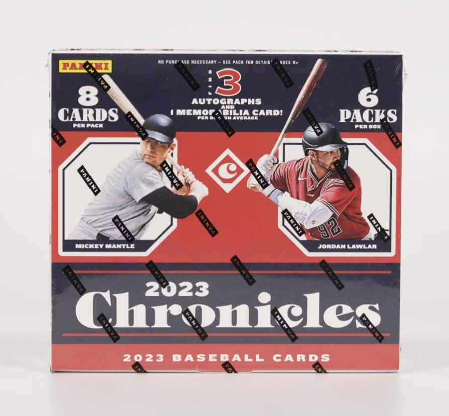 West's Sports Cards (WSC) 2023 Panini Chronicles Baseball Hobby Box
