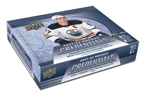 🔥🔥 Group Break#3752- 5 BOXES 2021-22 UPPER DECK CREDENTIALS HOCKEY PYT + WIN $50 GBCR+NEW CREDENTIALS BOUNTY BLACK 1/1 AT $50-$100!