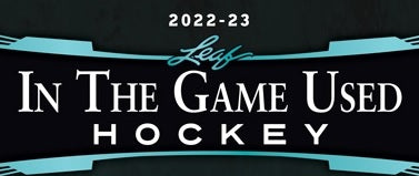BOXING WEEK SALE! | 2022-23 Leaf In The Game Used Hockey Hobby Box