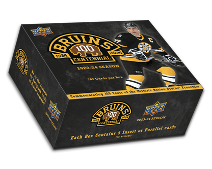 NEW! | 2023-24 Upper Deck Boston Bruins Centennial Hockey Hobby Box Set