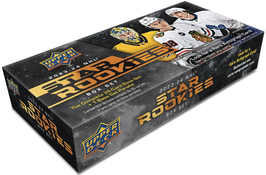 West's Sports Cards (WSC) 2023-24 Upper Deck Star Rookies Hockey Hobby Box Set
