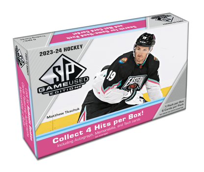 West's Sports Cards (WSC) 2023-24 Upper Deck SP Game Used Hockey HOBBY BOX (SPGU) [CONNOR BEDARD ROOKIE, CONNOR BEDARD DRAFT DAY MARKS]