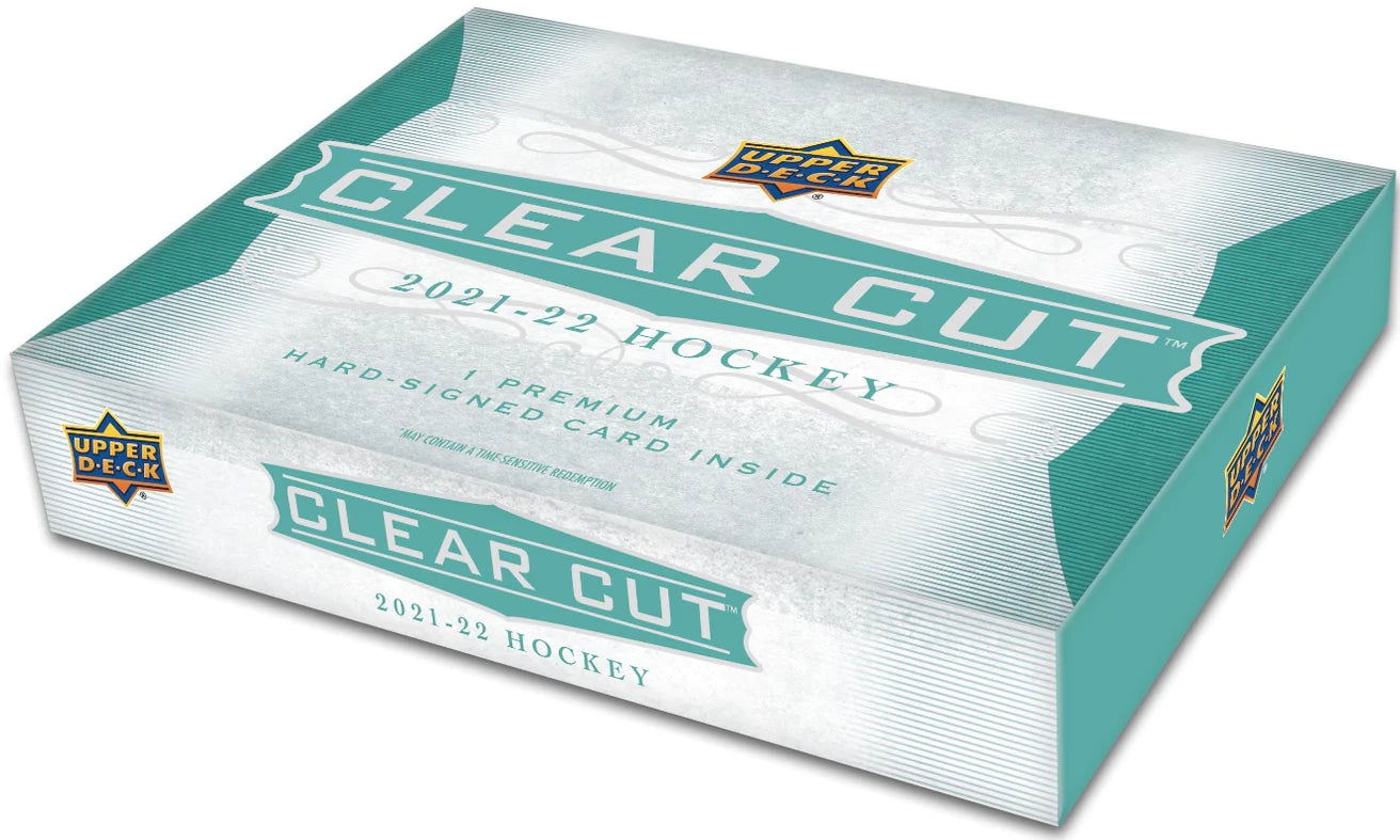 NEW! | 2021-22 & 2022-23 Upper Deck Clear Cut Hockey Hobby Box!