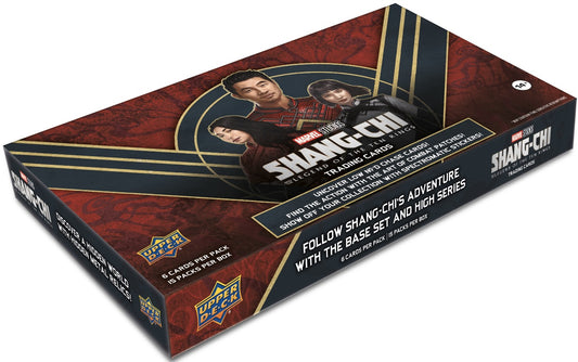 CLEARANCE SALE! | Marvel Studios Shang-Chi and the Legend of the Ten Rings Hobby Box - Upper Deck 2023