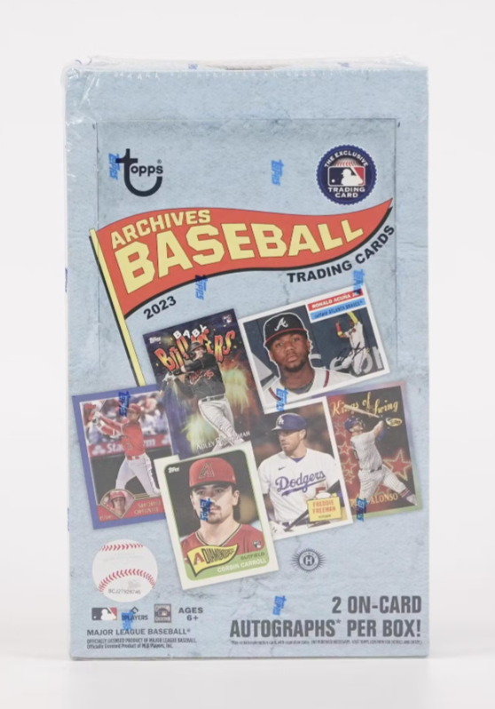 West's Sports Cards (WSC) 2023 Topps Archives Baseball Hobby Box