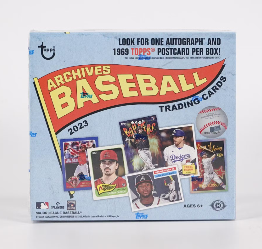 West's Sports Cards (WSC) 2023 Topps Archives Baseball Hobby Collector Box