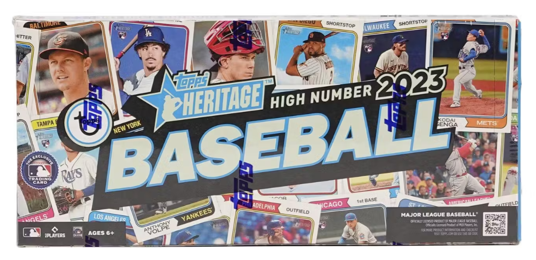West's Sports Cards (WSC) 2023 Topps Heritage High Number Baseball Hobby Box