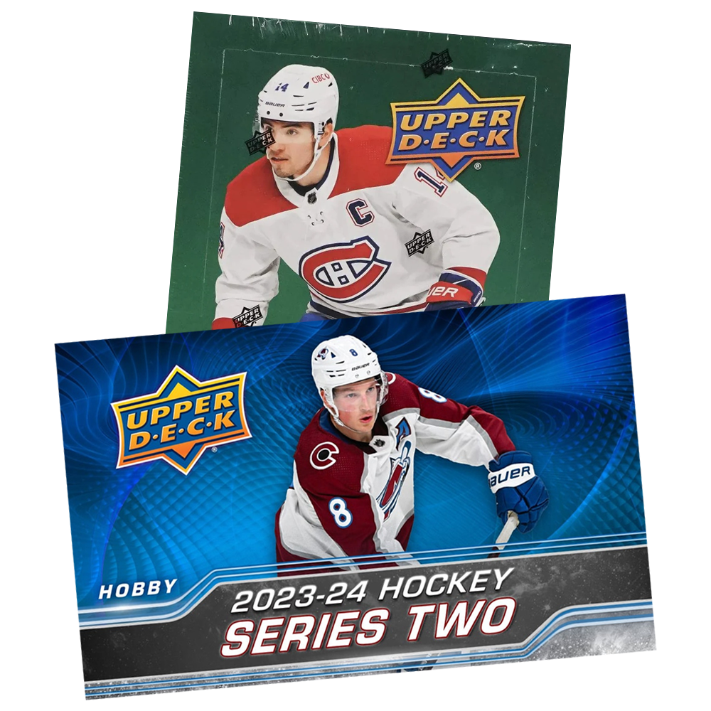 NEW! | BEDARD BONANZA !! 2022-23 Upper Deck Extended Series Hockey Hobby Box + 2023-24 Upper Deck Series Two Hockey Hobby Box