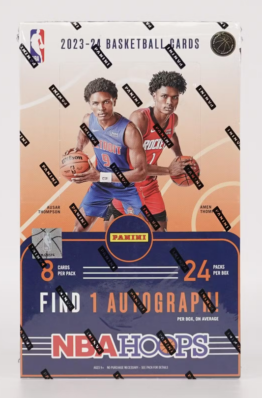 West's Sports Cards (WSC) 2023-24 Panini HOOPS Basketball Hobby Box