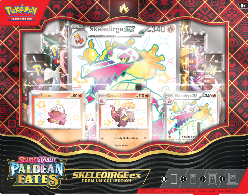 West's Sports Cards (WSC) Pokemon Sword and Shield [SV4.5] PALDEAN FATES PREMIUM COLLECTION