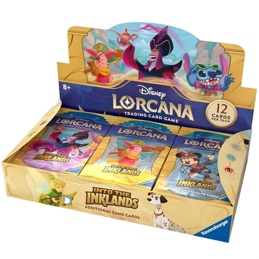 NEW! | Disney Lorcana: Into the Inklands BOOSTER BOX