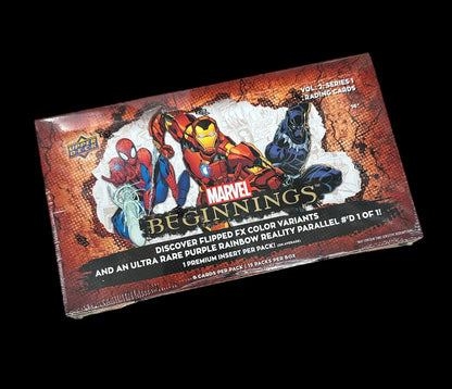 SALE! | Marvel Beginnings Volume 1 Trading Cards Box Upper Deck 2022