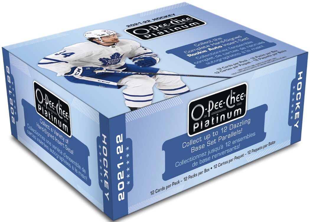 SALE! | 2021-22 OPC Platinum Hockey Hobby Box