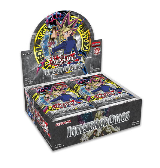 Yu-Gi-Oh! INVASION OF CHAOS  25th Anniversary Booster Box