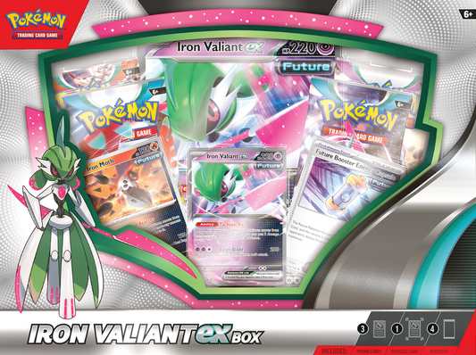 West's Sports Cards (WSC) Pokemon Scarlet and Violet [SV4] PARADOX RIFT Iron Valiant EX Box