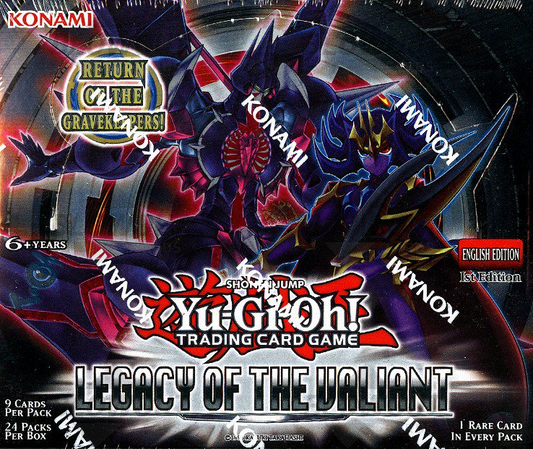 West's Sports Cards (WSC) Yu-Gi-Oh! Legacy of the Valiant Booster Box