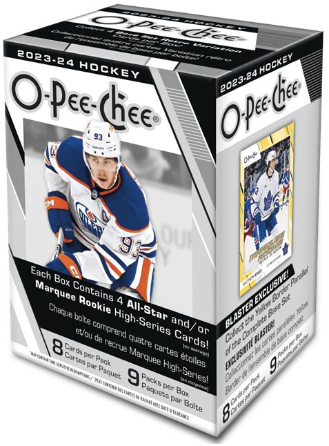 West's Sports Cards (WSC) 2023-24 Upper Deck O-Pee-Chee Hockey Blaster Box