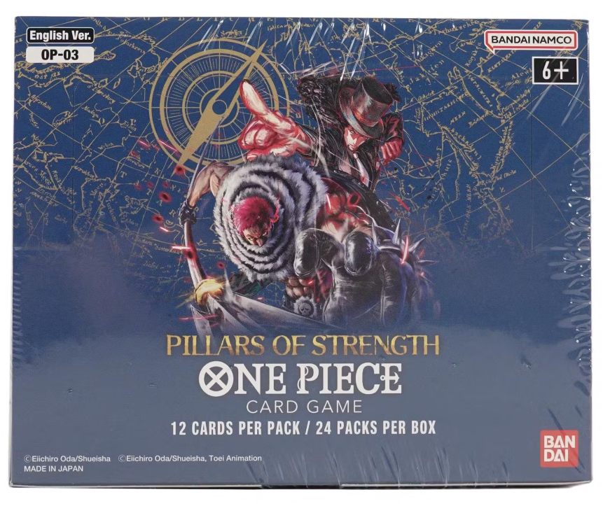 West's Sports Cards (WSC) One Piece: Pillars of Strength BOOSTER BOX