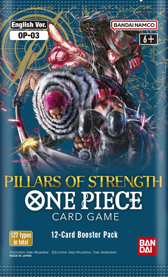 West's Sports Cards (WSC) One Piece: Pillars of Strength BOOSTER PACK