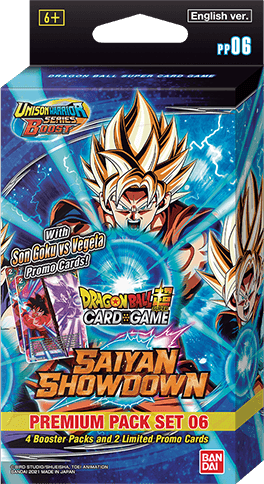West's Sports Cards (WSC) Dragon Ball Super Card Game | SERIES 6 PREMIUM PACK SET