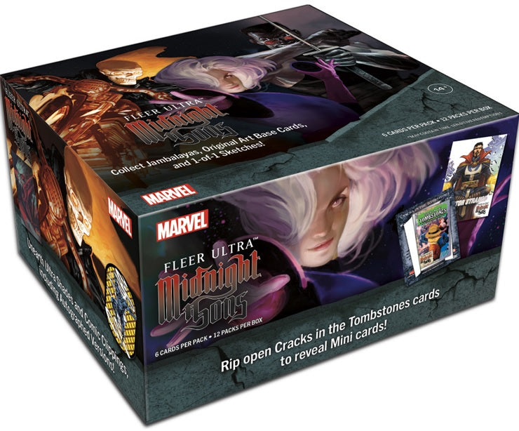 NEW! | Marvel FLEER ULTRA: Midnight Sons Hobby Box - Upper Deck 2023