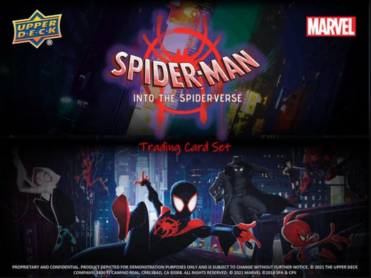 West's Sports Cards (WSC) Marvel Studios: Upper Deck Spider-Man Into the Spider-Verse Hobby Box