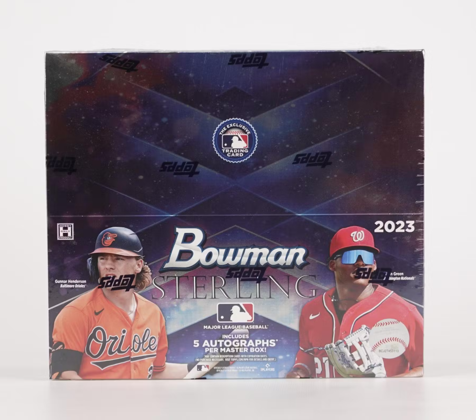 West's Sports Cards (WSC) 2023 Bowman Sterling Baseball Hobby Box