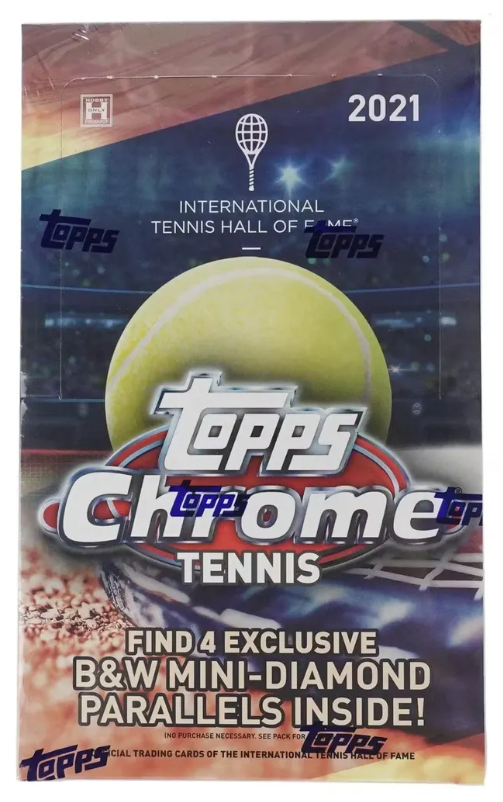 West's Sports Cards (WSC) 2021 Topps Chrome Tennis Hobby Lite Box