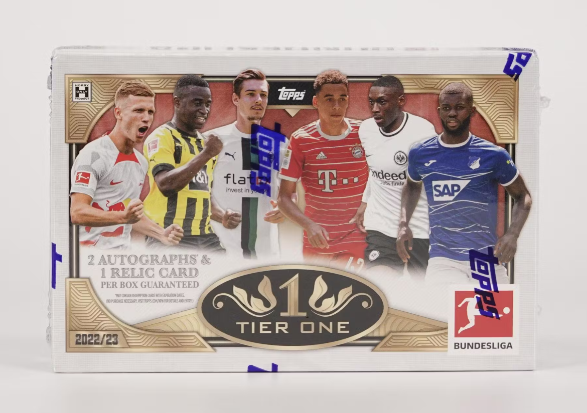 West's Sports Cards (WSC) 2022-23 Topps Tier One Bundesliga Soccer Hobby Box
