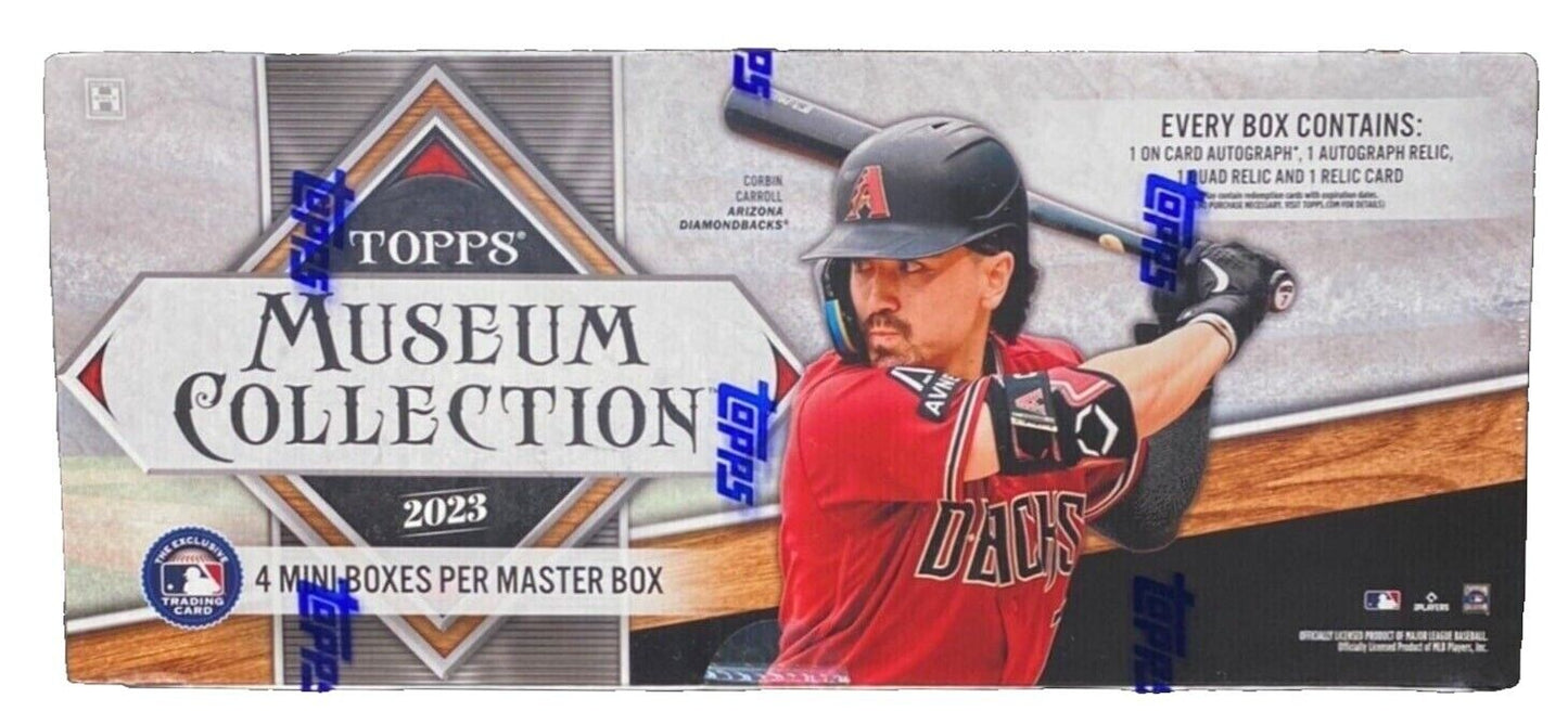 West's Sports Cards (WSC) 2023 Topps Museum Collection Baseball Hobby Box