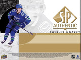 2018-19 SP Authentic Hockey Hobby Box