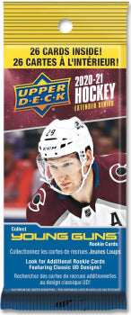 2020-21 Upper Deck Extended Series Hockey Fat Pack- 1 Pack