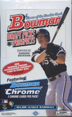 2009 Bowman Draft Picks & Prospects Baseball Hobby Box (Mike Trout Rookie Auto)