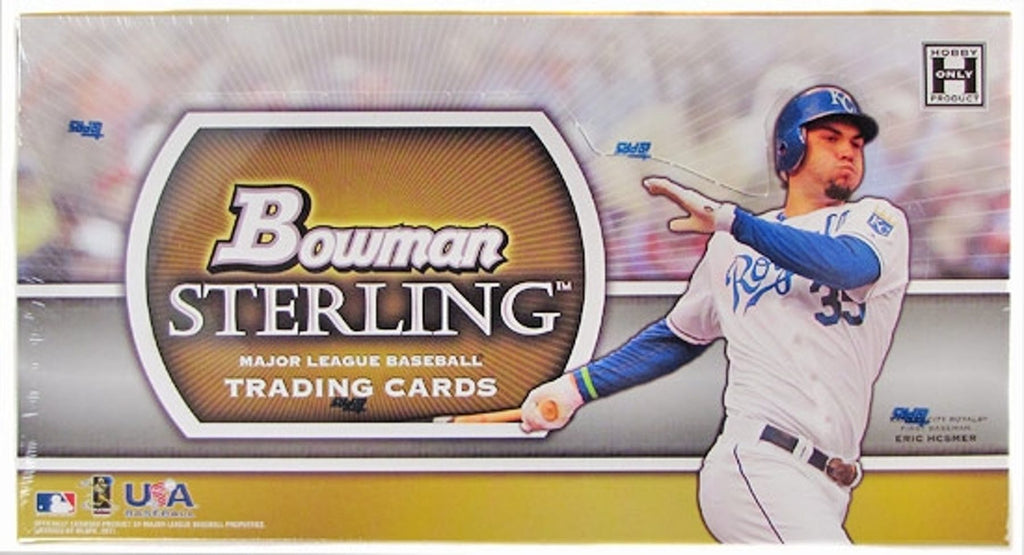 2011 BOWMAN STERLING BASEBALL HOBBY BOX  TROUT RC- EXTREMELY RARE FIND!!!
