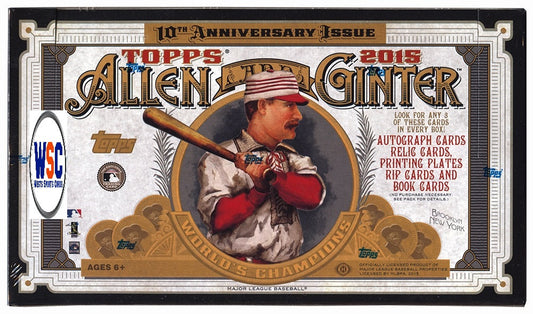 2015 Topps Allen & Ginter Baseball Hobby Box