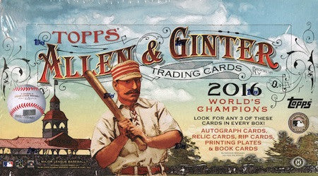 SALE! | 2016 Topps Allen & Ginter Baseball Hobby Box