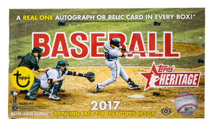 2017 Topps Heritage Baseball Hobby Box