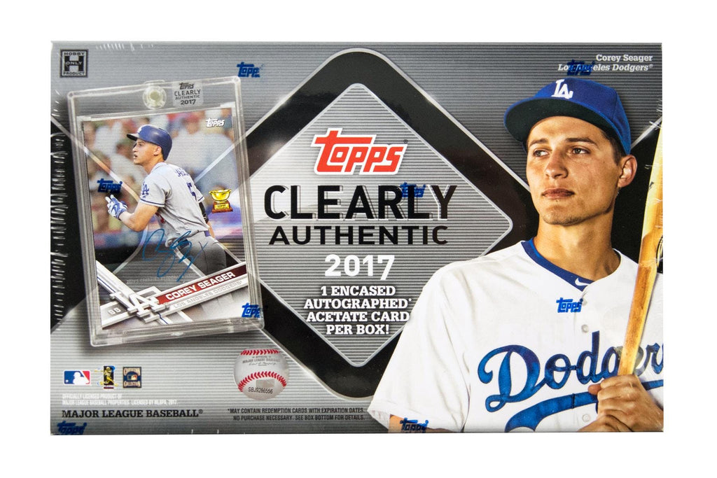 2017 Topps Clearly Authentic Baseball Hobby Box