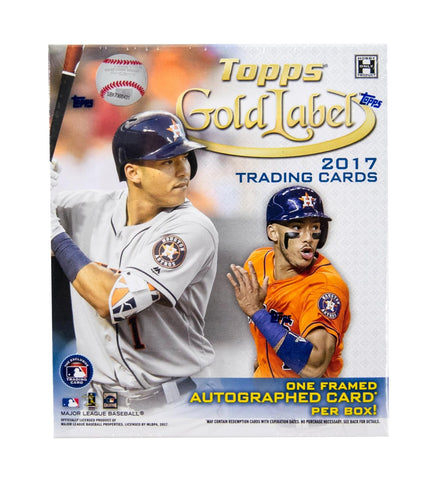 2017 Topps Gold Label Baseball Hobby Box