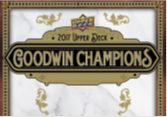 2017 Upper Deck Goodwin Champions Hobby Box