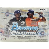2020 Bowman Chrome Baseball HTA Jumbo Box