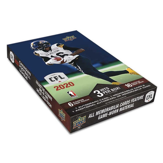 SALE! | 2020 Upper Deck CFL Football Hobby Box