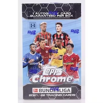 2021-22 Topps Chrome Bundesliga Soccer Hobby Box