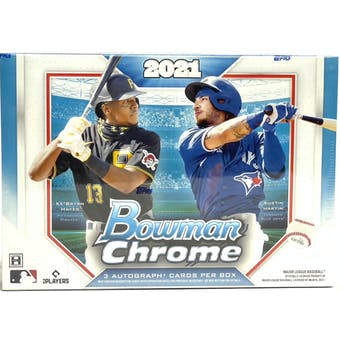 SALE! | 2021 Bowman Chrome Baseball HTA Choice Box