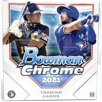 SALE! | 2021 Bowman Chrome Baseball Lite Hobby Box (Black & White Mini-Diamond Parallels!)