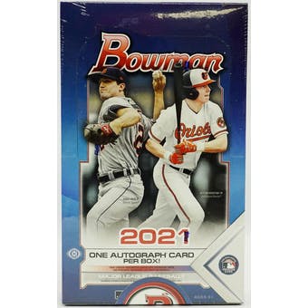 SALE! | 2021 Bowman Baseball Hobby Box